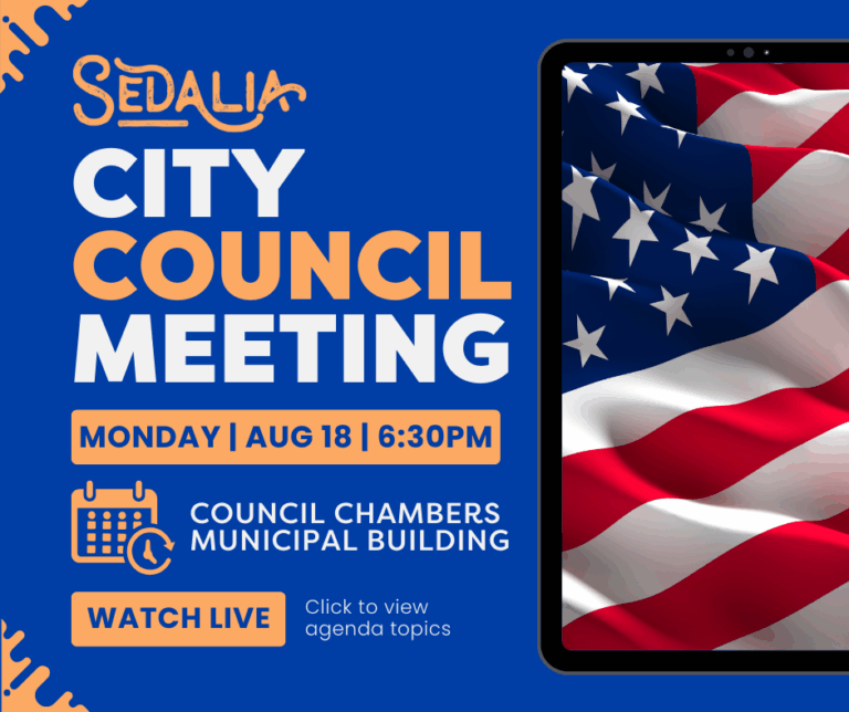 News Releases City of Sedalia MO